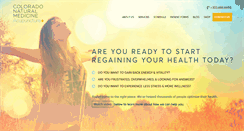 Desktop Screenshot of coloradonaturalmed.com